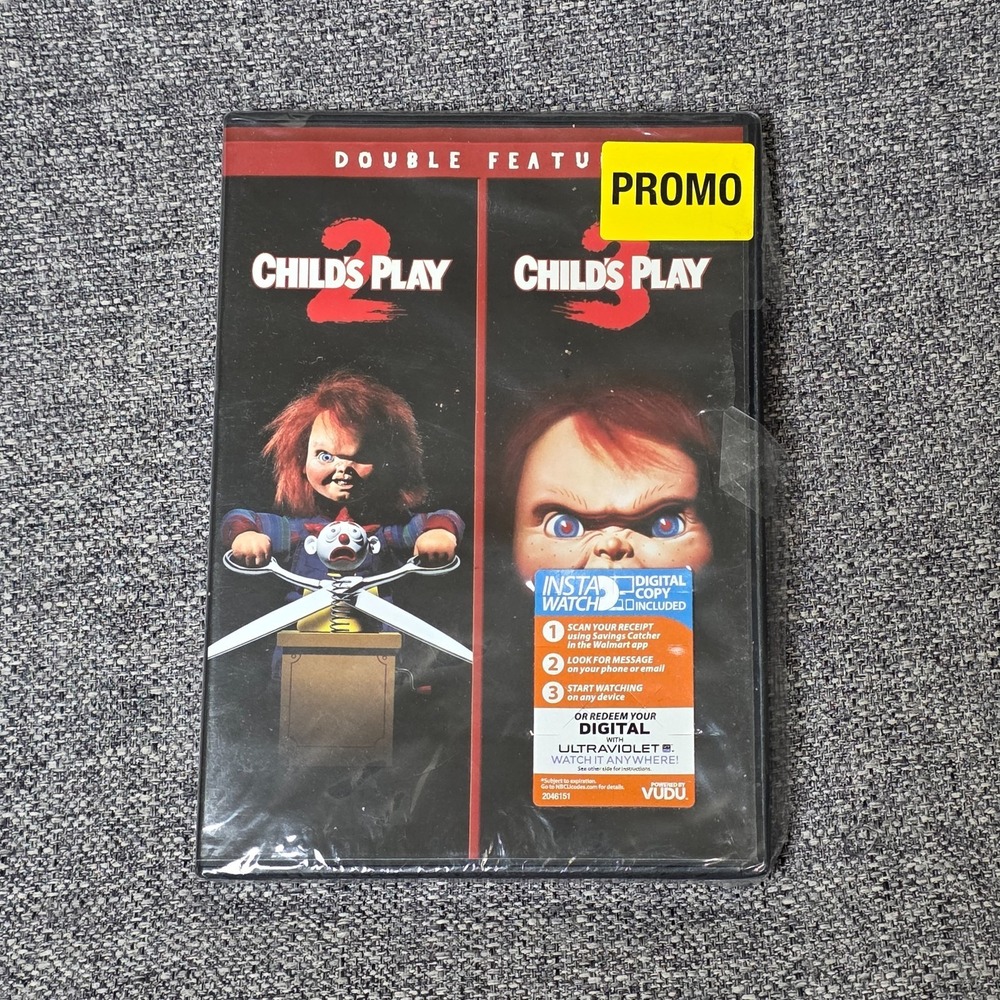 Child's Play 2 And Child's Play 3 Double Feature Chucky DVD HORROR New